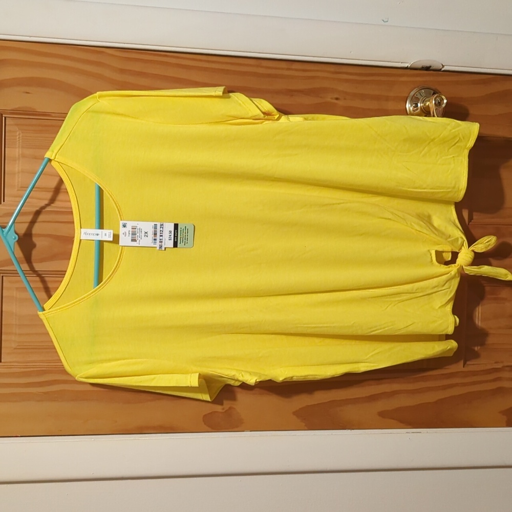 Ideology Tee Bold Lemon